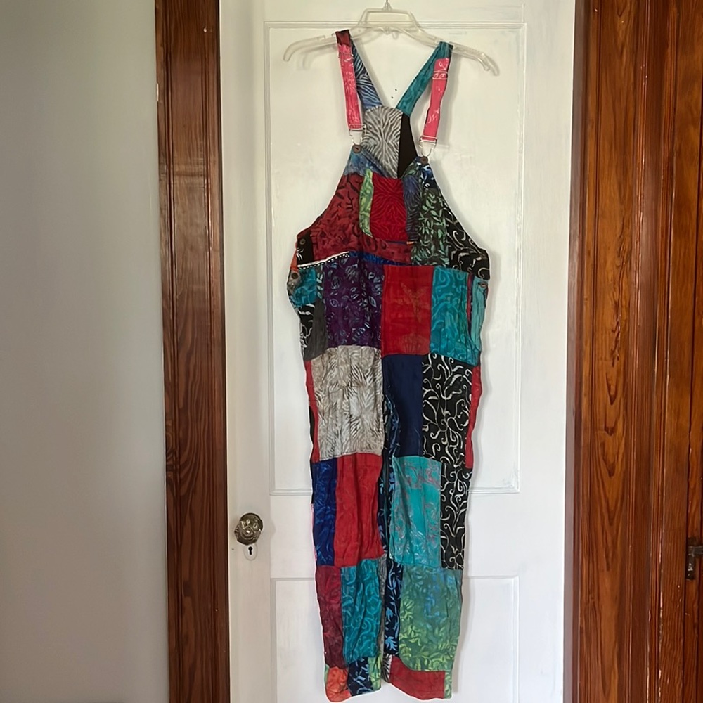 Patchwork Overalls - image 1